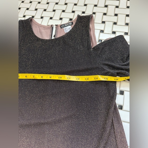 VENUS Sparkling Black Top - Picture 6 of 7